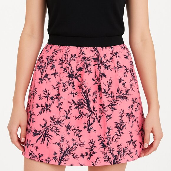 Nanette Lepore Dresses & Skirts - Nanette Lepore Pink Floral Mini Skirt